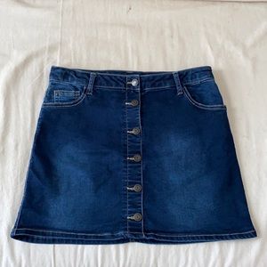 Brand New Girls Cat & Jack Denim Jean Skirt